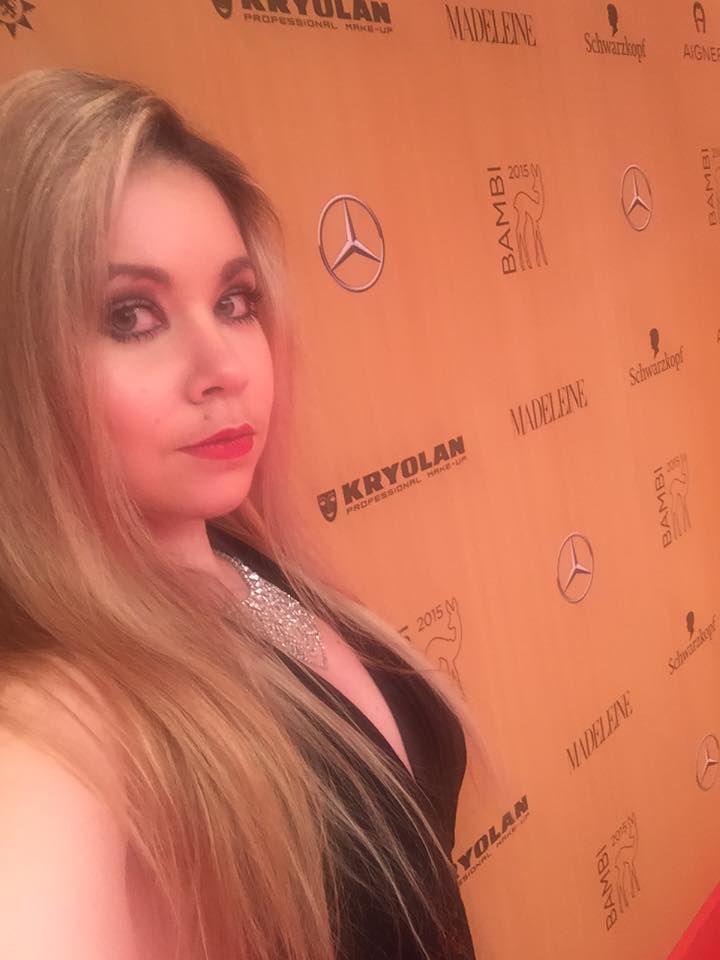 Nadine Trompka bei der Bambi Verleihung 2015 in Berlin