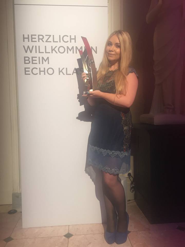 Nadine Trompka / ECHO KLASSIK 2015 im Konzerthaus Berlin am 18.10.2015