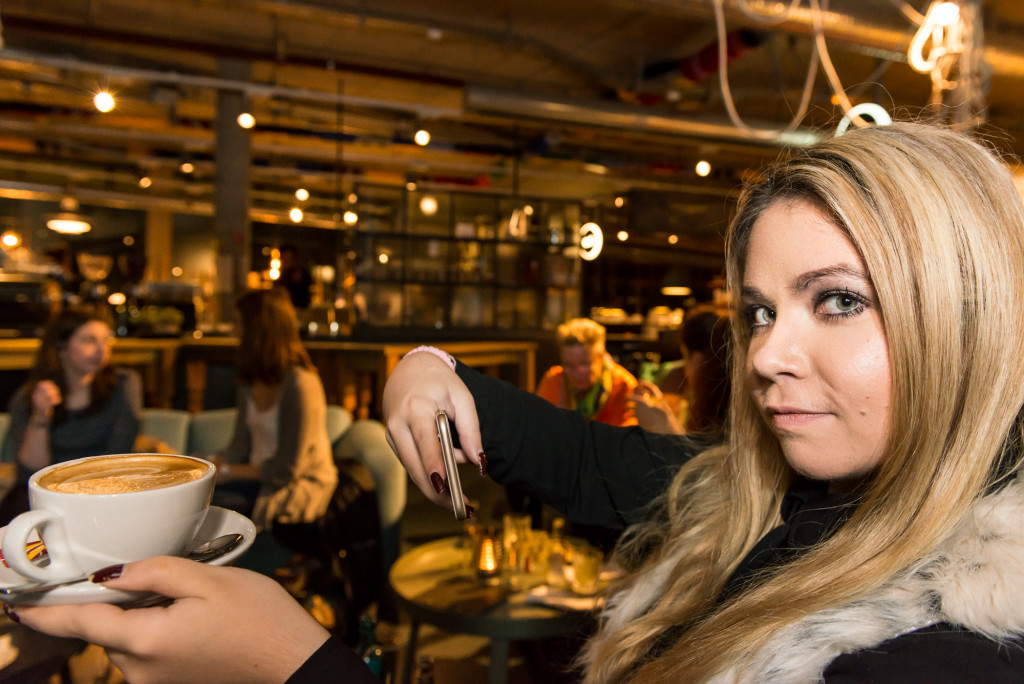 Nadine Trompka beim SUPER Food Blogger Plausch im SUPER concept space / (c) Benjamin Lippke